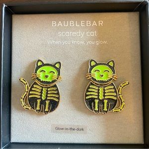 NEW in box Halloween Glow in The Dark Earrings